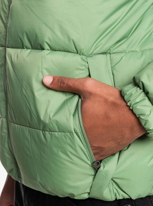 Chaqueta de Invierno Acolchada Personalizada con Bordado para Hombre, Chaqueta Acolchada OEM de Alta Calidad, Chaqueta de Burbuja Acolchada Personalizada de Talla Grande 2026 - Product Image 6