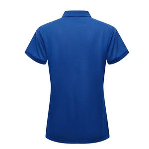 Venta al por mayor de las mujeres Streetwear Sports Polo T Shirt New Cotton Top Quality Fabric Crew Neck Custom Design Polo T Shirts - Product Image 2