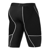 Shorts de compression pour hommes à prix raisonnable, taille élastique de qualité supérieure, taille mi-haute, dernière mode, anti-plis, entièrement personnalisables, couleur unie