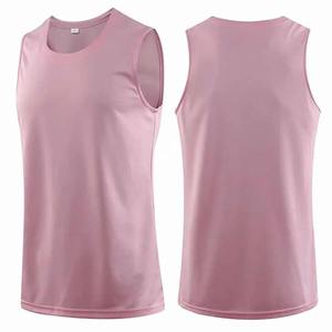 OEM haute qualité brodé personnalisé numéro personnalisation équipe de basket-ball chemise de base sans manches col rond hommes basket-ball maillot - Product Image 1