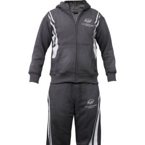 2 unids/set chándal Unisex elegante cordón abrigo de invierno pantalones conjunto de talla grande cremallera patrón a cuadros polar Nailon/algodón para el trabajo - Product Image 1