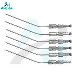 เครื่องมือผ่าตัดด้วยมือท่อดูดจมูกสแตนเลสเกรดสูงใช้ซ้ำได้ - Product Image 4