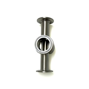 Raccord sanitaire en acier inoxydable en forme de T pour instruments, fabrication OEM en Italie, pour tuyauterie de process - Product Image 1