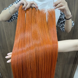 Trama de pelo liso de hueso vietnamita crudo 100% Super doble dibujado, sin enredos, sin desprendimiento, precio de fábrica - Product Image 1