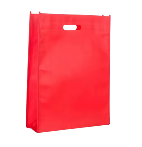 Sacs de boîte non tissés D-Cut écologiques de haute qualité Durable PP recyclable Logo-imprimé supermarchés cadeau d'épicerie utilisation quotidienne - Product Image 1