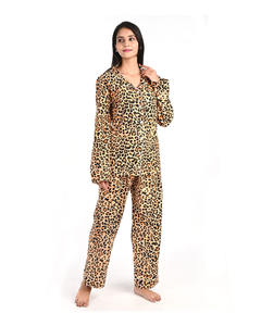 Ropa de dormir suave y transpirable para mujer, ropa de dormir personalizada para novia, dama de honor, conjunto de pijama de algodón con estampado Jaipuri para mujer - Product Image 4