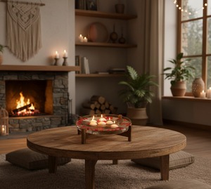 Ensemble de 6 bougies flottantes pour mariages, décoration flottante pour la maison, collection élégante de bougies flottantes - Product Image 6