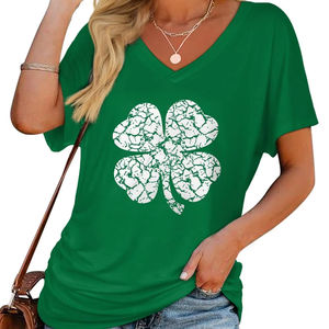 Las mejores camisetas de verano de gran tamaño de alta calidad para mujer 100% algodón personalizable; Camisetas personalizadas baratas Camiseta de algodón en blanco para mujer - Product Image 1