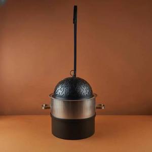 Casseroles en bois et en nacre, design élégant et classique, chauffe-plats décoratif pour le ramadan, buffet, chauffe-plats, chauffe-plats - Product Image 4