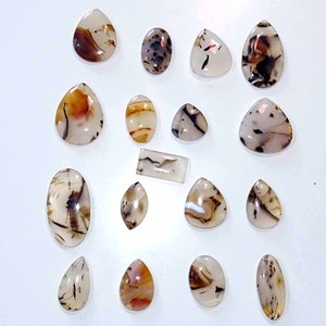 Best Quality Natural Montana <b>Agate</b> Cabochon Loose Gemstone of Mix Shape for Jewelry Making Made of Quartz - Product Image 5