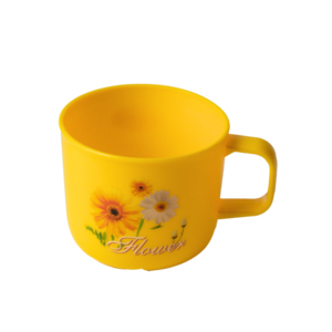 Colorful BPA Free PP <b>Plastic</b> Mugs Bulk Digital Printed Round Beverage <b>Cups</b> with Handle Canteen Food Stall Restaurant Drinkware - Product Image 5