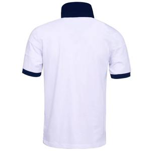 2025 verano moda manga corta para Polo para hombres Casual Cool transpirable 100% lona de algodón con bordado patrón sólido - Product Image 6
