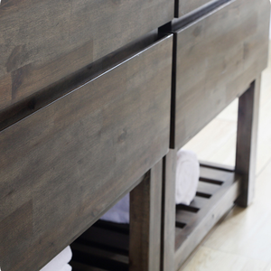 Armoires modernes en bois prêtes à assembler pour la maison Salle de bain Buffets en bois et en métal Vente en gros de meubles - Product Image 3