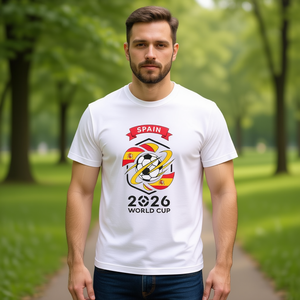 T-Shirt Unisex 100% Cotone 210GSM Abbigliamento Casual con Logo Personalizzato Stampa Serigrafica Taglie Compresso 2XL Peso 280G - Product Image 3