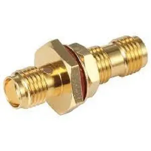 Conector de crimpado RP de mamparo hembra, conector macho de clavija RF para crimpado de clavija RP en cables de comunicación, Conector de clavija, conector hembra de 1/2 ", 2/2", 1/2" - Product Image 2