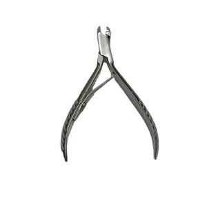 Pince à cuticules et à ongles à ressort unique en gros pour manucure et pédicure, fabriquée au Pakistan - Product Image 1