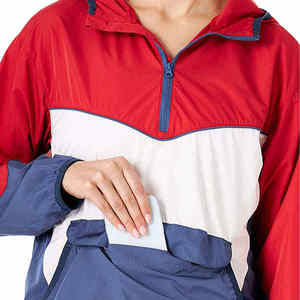 Meilleure vente dernière conception veste coupe-vent pour hommes couleur unie Logo personnalisé veste coupe-vent pour hommes et coudre 2025 - Product Image 6