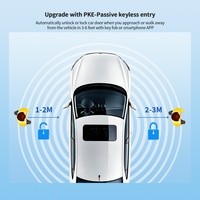 Système d'entrée sans clé ESAYGUARD avec commande par application smartphone et bus CAN pour BMW E71, E72 X6 Series 2008 à 2015