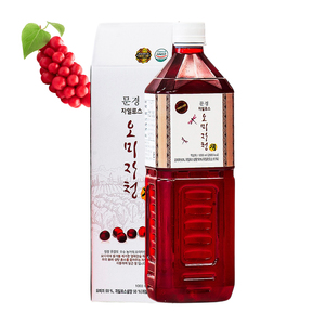 MKM Munjeong Xylos Omija <b>Liquid</b> 1000ml Wild Schisandra Chinensis Fruit Extract 5-HTP <b>Vitamin</b> Food Grade Plant Essence All Season - Product Image 3