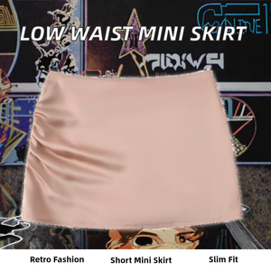 กระโปรงสั้นเอวต่ำ2026ผู้หญิงดีไซน์จีบผ้าฝ้ายทางการระบายอากาศได้ดีเป็นมิตรกับสิ่งแวดล้อมป้องกันไฟฟ้าสถิตย์ - Product Image 2