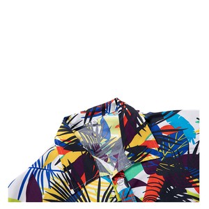 Costume d'été pour hommes ensemble de short deux pièces personnalisé usine vente en gros chemises et shorts à manches courtes imprimés par sublimation grande taille - Product Image 3