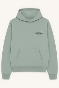 Sudadera con Capucha Unisex Esencial Personalizada 100% Algodón French Terry de Alta Calidad con Forro Polar de Invierno y Logotipo Frontal para Hombre - Product Image 4