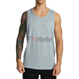 2024 Men's Workout Fitness <b>Vest</b> Tank Top Gym Wear for Bodybuilding and Running <b>Stringer</b> Shirt OEM Wholesale Service - Product Image 6