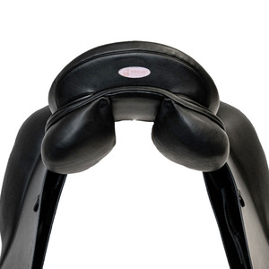 Euro Cavall Industries Selle de dressage à contact étroit pour chevaux de haute qualité Siège souple en cuir de vache Liberté pour chevaux - Product Image 4
