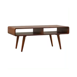 Table basse carrée minimaliste moderne faite à la main en Indonésie meubles de salon en bois massif prix de gros utilisation directe - Product Image 1