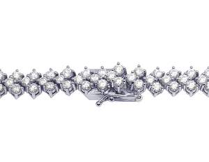 Exclusiva CADENA DE TENIS personalizada en oro de 10K con diamantes cultivados en laboratorio, joyería de lujo para usuarios modernos - Product Image 3