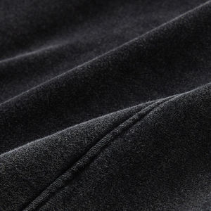 Sweat à capuche vintage zippé personnalisé, grande taille, sweats en éponge française de haute qualité pour hommes, sweat à capuche vintage en tissu éponge français pour hommes - Product Image 5