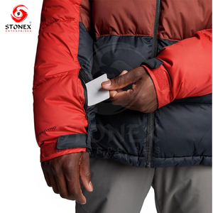 Wholesale Light Warm Jacket Custom Winter Bubble Puffer Filled <b>Down</b> Puffer Jackets For Men - Product Image 2