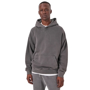 Vente en gros de sweats à capuche vierges fabrication professionnelle tissu en coton polyester de qualité supérieure conception de marque personnalisée produit OEM 2025 à 26 - Product Image 2