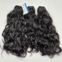 Cheveux humains vietnamiens de luxe bruts, extensions de cheveux à double trame, paquets de cheveux vierges non traités, vente en gros