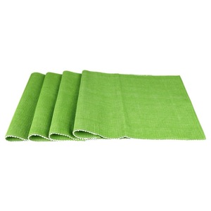 Camino de Mesa de Algodón 100%, Diseño Moderno y Lujoso, Patrón Cuadrado Sólido, Azul Marino, Secado Rápido, Lino, para Hogar, Hoteles, Bodas, Tejido - Product Image 6