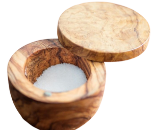 Boîte à sel de forme unique Assaisonnements Pot à épices en sel de sucre sur mesure Boîte à poivre en bambou Conteneur de stockage Ustensiles de cuisine - Product Image 3