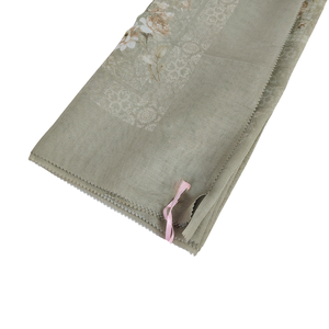 Oferta exclusiva para mujeres musulmanas formales con estilo Nara Series manga corta algodón Hijab bufanda Sage impresión Digital para primavera - Product Image 1