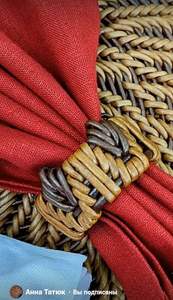 Ronds de serviette en rotin très exigeants fabriqués à la main décoration de table à manger meilleurs ronds de serviette d'ustensiles de cuisine à bas prix réduit - Product Image 5