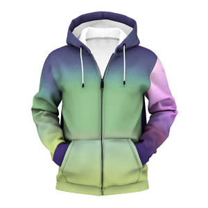 Vente chaude confortable à manches longues pour hommes Sublimation Hoodies de haute qualité respirant Basics coton mélangé Sublimation Hoodies - Product Image 4