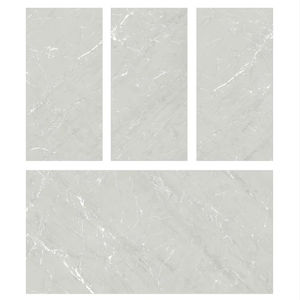 Vitrum Bianco 600x1200 Azulejos de porcelana con acabado tallado brillante de lujo Diseño clásico moderno para pared comercial de oficina en casa - Product Image 1