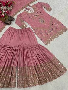 ชุดสูทแชร์ระระระบาราอินเดียสำหรับผู้หญิงคอลเลคชั่นใหม่ - Product Image 3