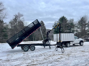 รถเทรลเลอร์ไฮดรอลิกรถเทรลเลอร์รถดัมพ์รถเทรลเลอร์ขับเคลื่อนสี่ล้อความจุสูงสำหรับการเกษตรฟาร์ม - Product Image 5