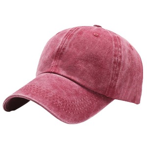 Fashion Custom Logo Soft <b>Top</b> Curved Brim Polyester Cotton Washed <b>Distressed</b> Sports Baseball Caps - Product Image 2