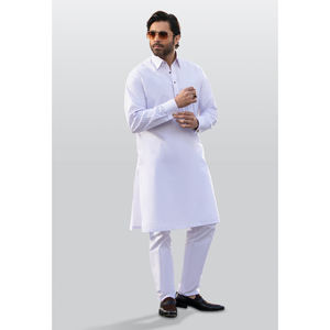 Vente chaude Logo Personnalisable Imprimé Hommes Meilleur Design À La Main Casual Afghani Shalwar Kameez Vêtements Respirants - Product Image 3