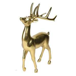 Escultura de reno de Metal de la mejor calidad, suministros de oficina y hoteles para el hogar, decoración de mesa, tamaño personalizado y estatua de reno con logotipo - Product Image 4