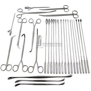 Haute qualité 25 pièces allemand en acier inoxydable orthopédique cholécystectomie ensemble d'outils léger classe II Instruments chirurgicaux manuels - Product Image 1