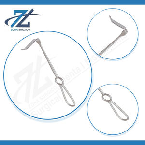 Retractor Moyniham de un solo extremo, manual, de acero inoxidable quirúrgico, juego de instrumentos con hoja de 13x22 mm, 215 mm de longitud, certificado CE, reutilizable - Product Image 4