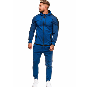 Vente en gros de survêtements de jogging de haute qualité avec logo personnalisé Vêtements de sport pour entraînement de football Survêtement deux pièces en nylon pour hommes OEM - Product Image 2