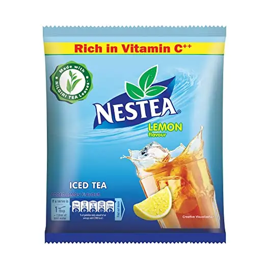 3 x Nestea Unsweetened Instant Tea Drink Beverage Low Fat No Sugar Iced Tea 200g