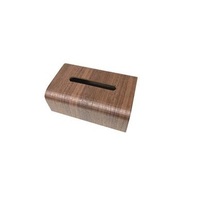 Boîte à mouchoirs en bois d'acacia à logo personnalisé de luxe à forte demande nouvelle Offre Spéciale au design élégant